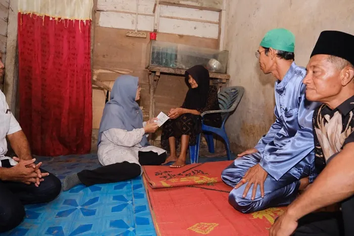 Bupati Siak Afni Zulkifli Gelar Safari Ramadan di Dusun Kolam Hijau