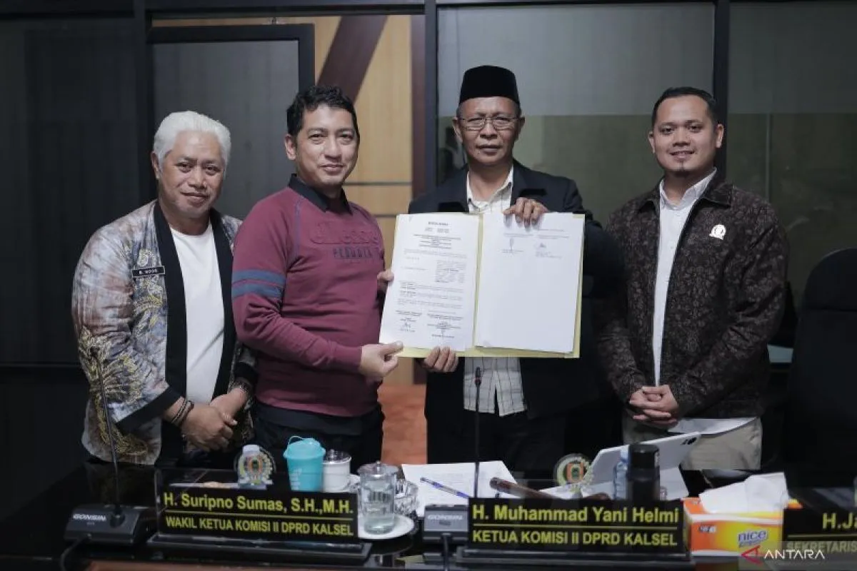 DPRD Kalsel Dorong Segera Disahkannya Raperda Penyelenggaraan Perdagangan