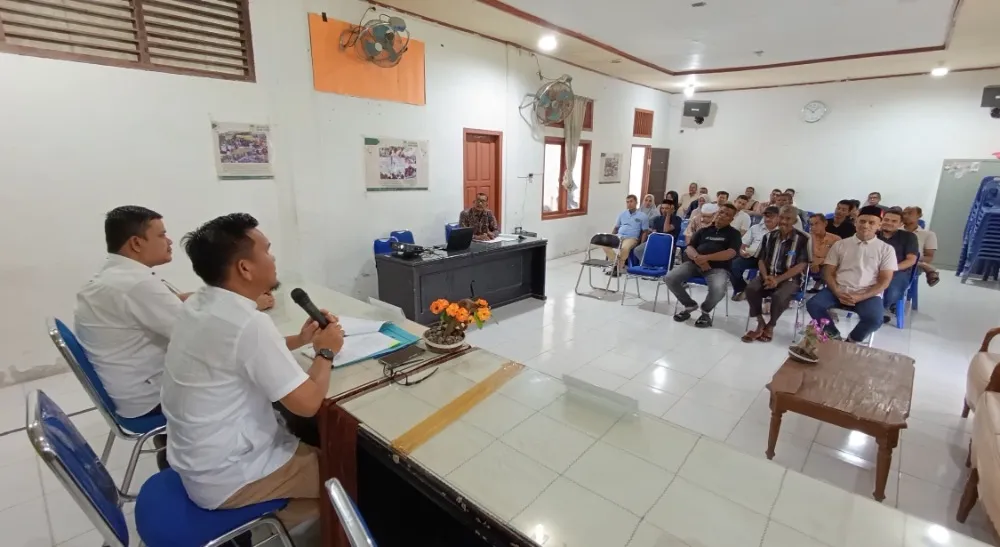 Sosialisasi Pemilihan Tuha Peut: Camat Husaini Dorong Transparansi dan Kepatuhan Qanun