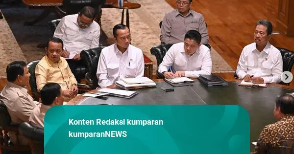 Prabowo Koordinasi Persiapan Swasembada dan Kesiapan Idul Fitri di Hambalang