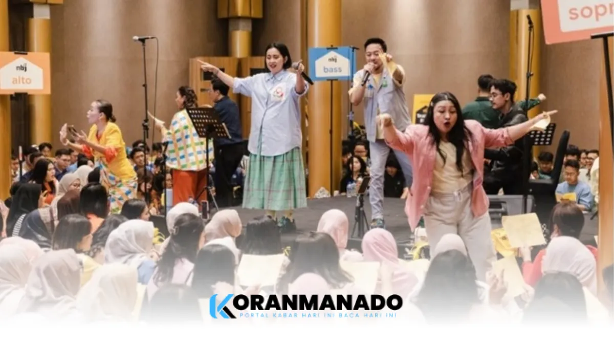 Harmonisasi Vokal Komunitas Nyanyi Bareng Jakarta di Sarinah