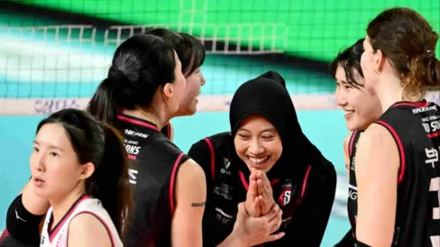 Megawati Hangestri Bawa Red Sparks ke Final Liga Voli Korea