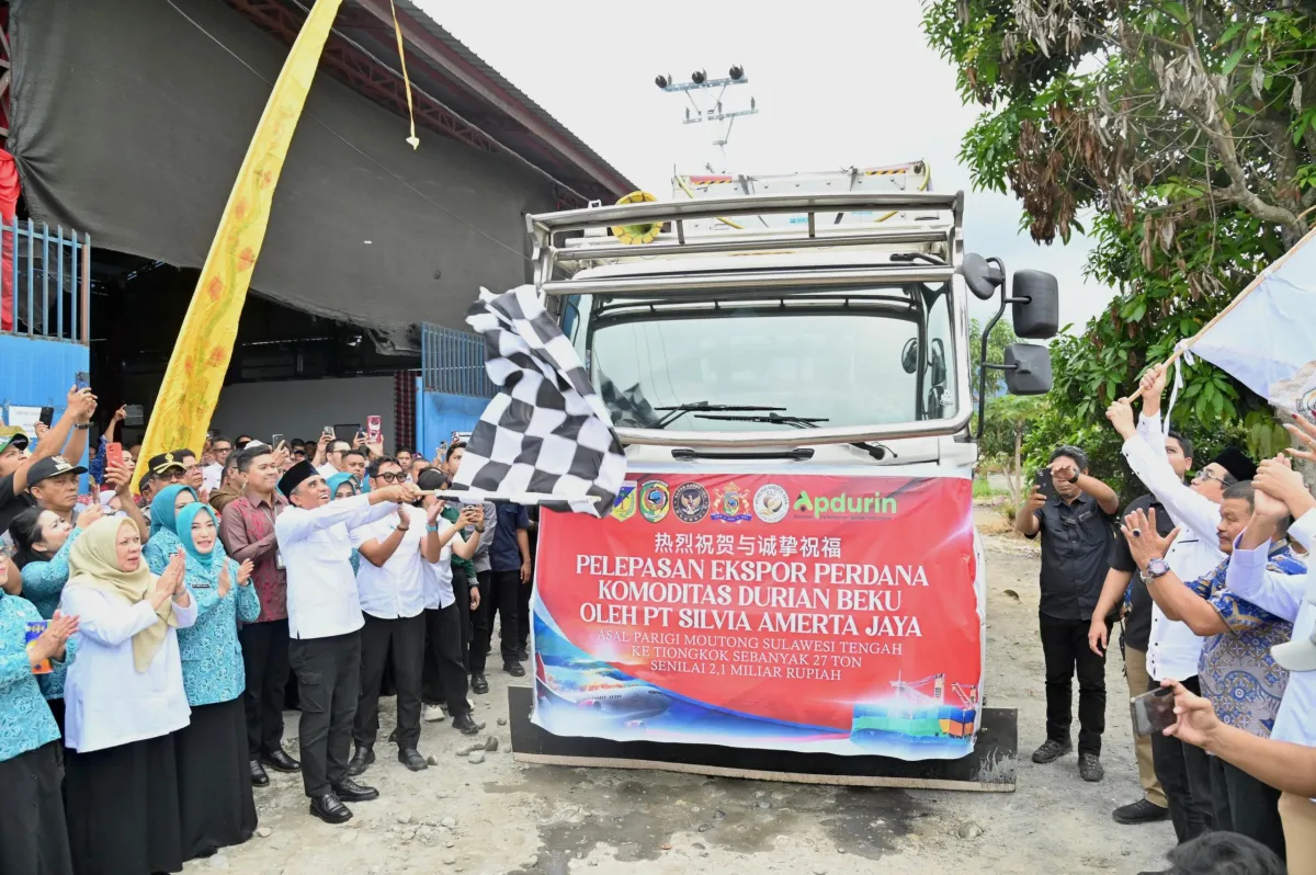 Parigi Moutong Resmi Ekspor Durian ke Tiongkok, Siap Jadi Pusat Produksi Terbesar Dunia