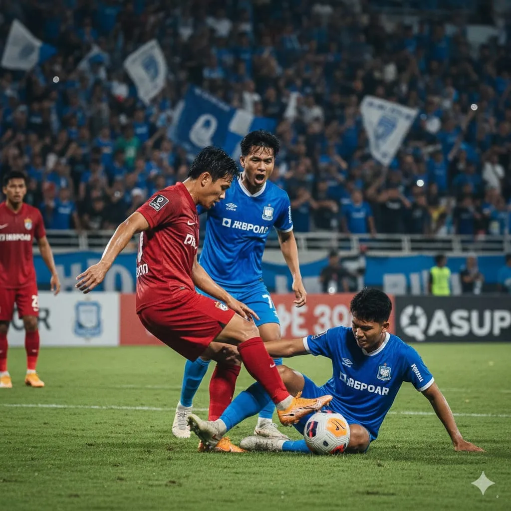 Bruno Tubarao Terancam Sanksi 10 Laga Usai Insiden dengan Beckham Putra
