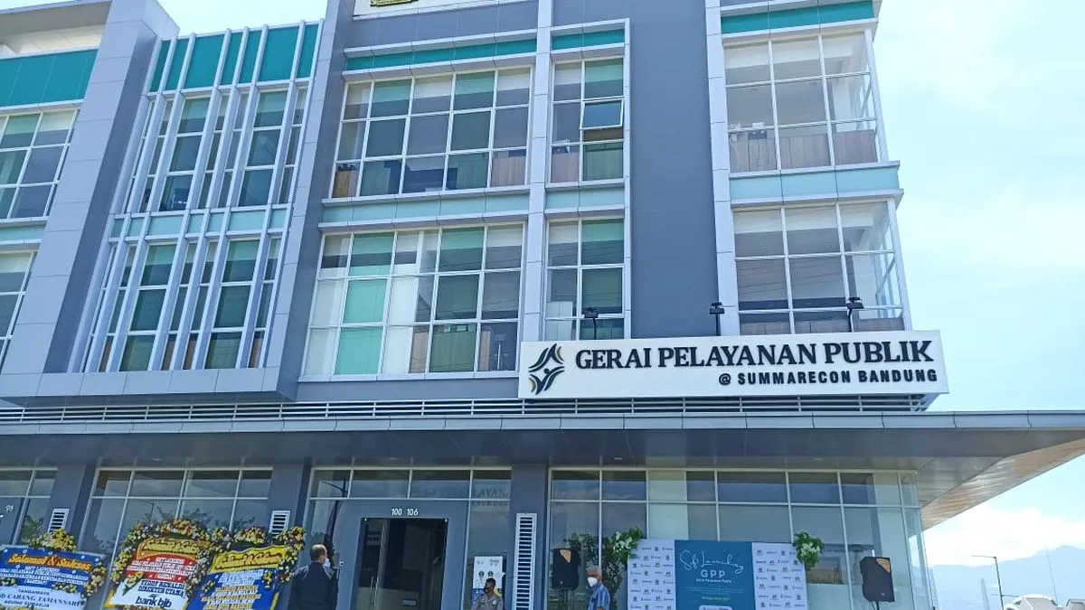 Mall Pelayanan Publik Resmi Dibuka di Summarecon Bandung Timur