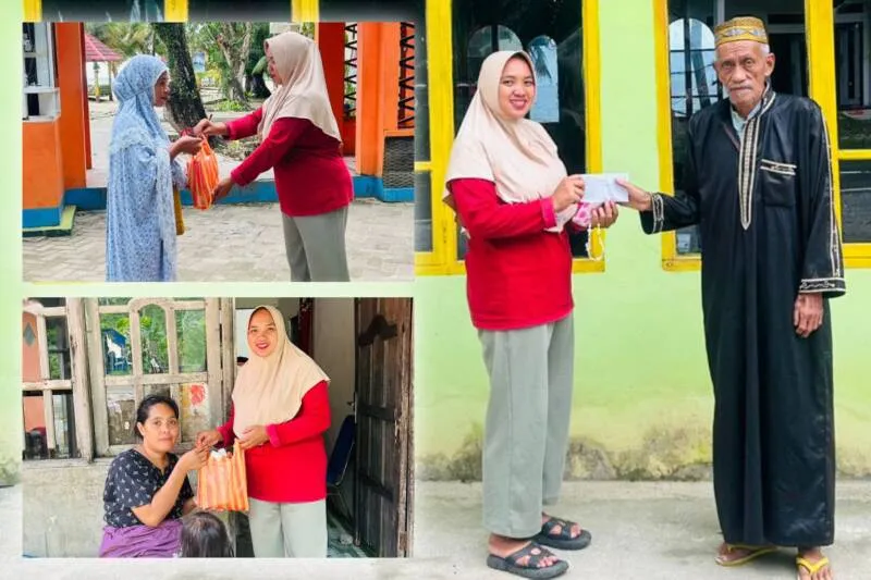 Ketua Wisata Tamborasi Berikan Bantuan Sembako dan Uang Tunai untuk Warga Kolaka