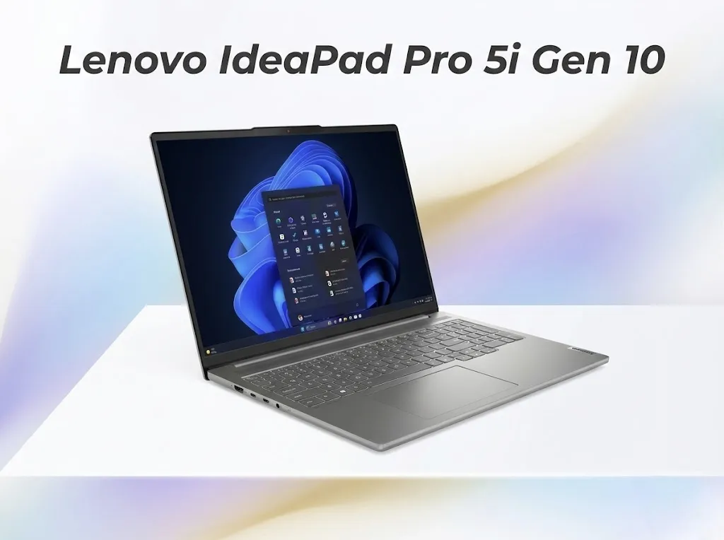 Lenovo IdeaPad Pro 5i Gen 10 Meluncur di Indonesia dengan Teknologi AI dan Baterai Tahan Lama