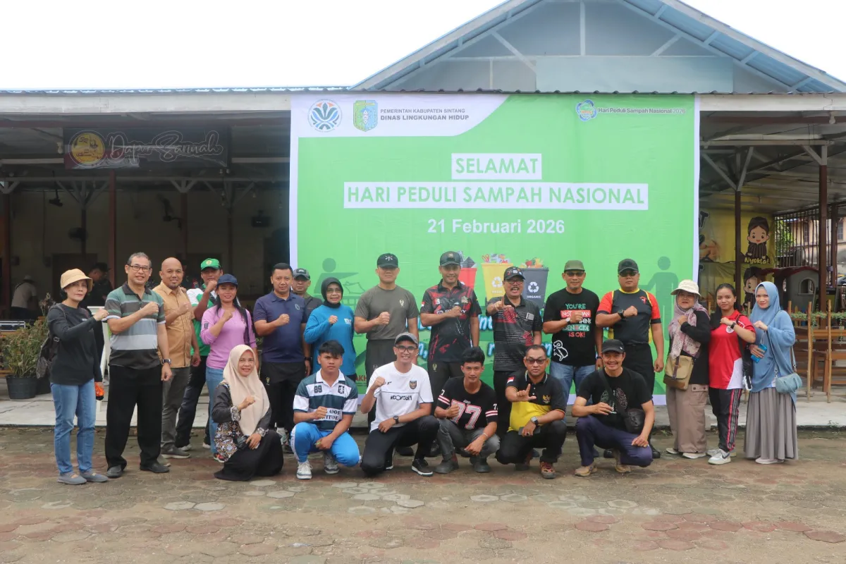 Aksi Pungut Sampah Rutin Digerakkan untuk Kebersihan Sintang
