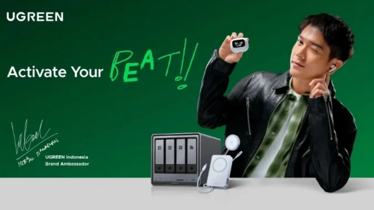 UGREEN Luncurkan Iqbaal Ramadhan sebagai Brand Ambassador dengan Filosofi 'Activate Your Beat'