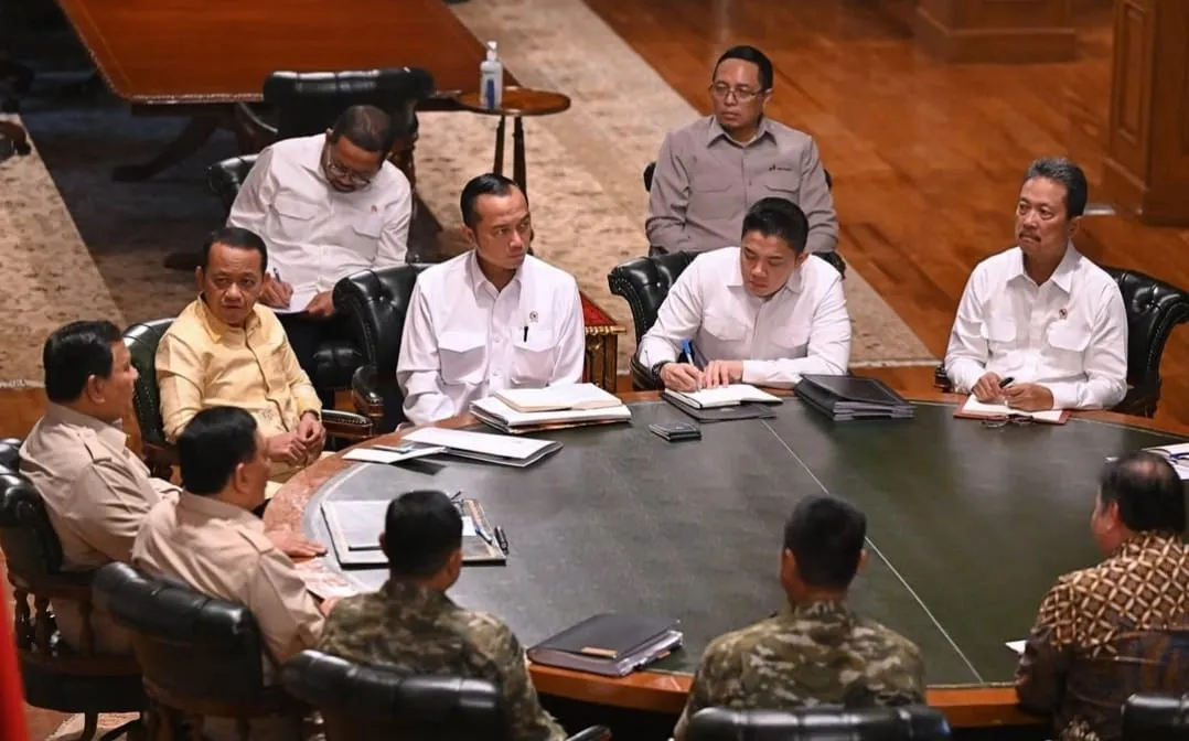 Rapat Terbatas Prabowo Bahas Swasembada Energi dan Pangan Menjelang Idulfitri