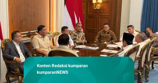 Prabowo Bahas Persiapan Idul Fitri 2026 Bersama Wakil DPR dan Menteri Kabinet