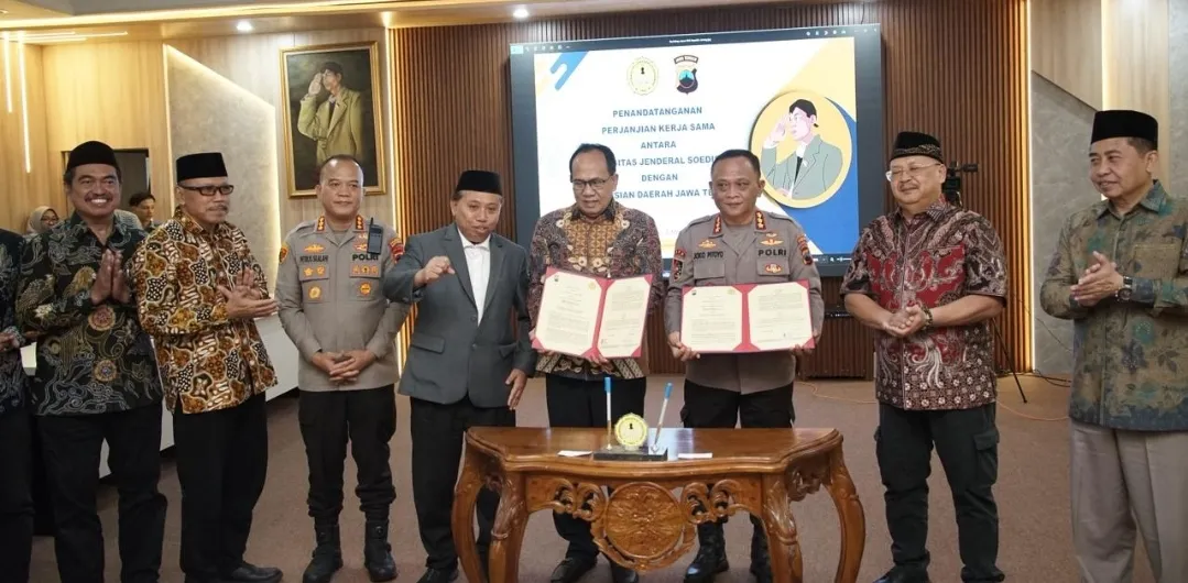 Polri dan Unsoed Luncurkan Pusat Studi Kepolisian untuk Pemolisian Berbasis Riset