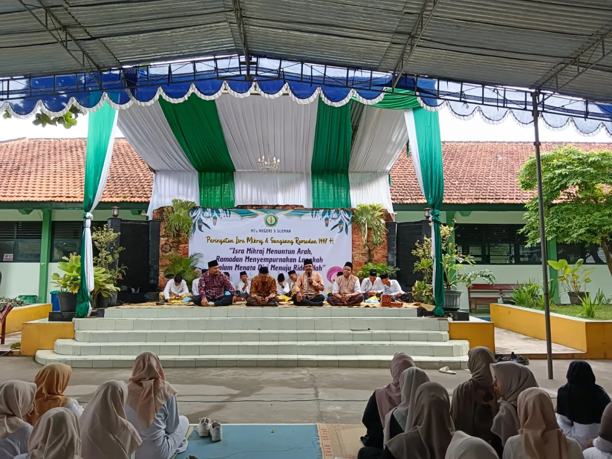 Pengajian MTsN 3 Sleman: Momentum untuk Muhasabah Menjelang Ramadan
