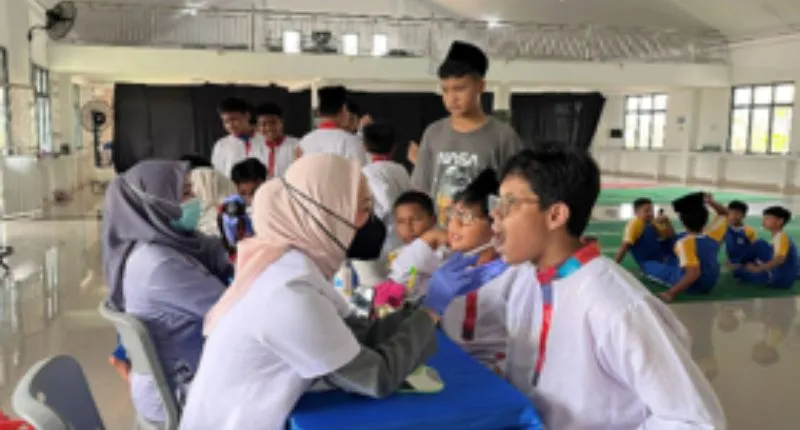 GAIA Dental Clinic Tingkatkan Kesadaran Perawatan Gigi di SMPIT Al Azhar Pekanbaru