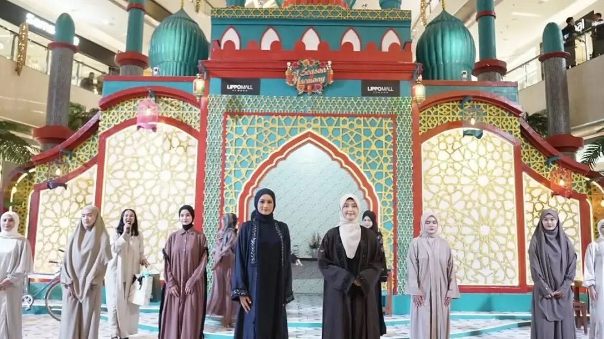 Dekorasi Budaya Peranakan Ramaikan Suasana Ramadan di Lippo Mall Kemang