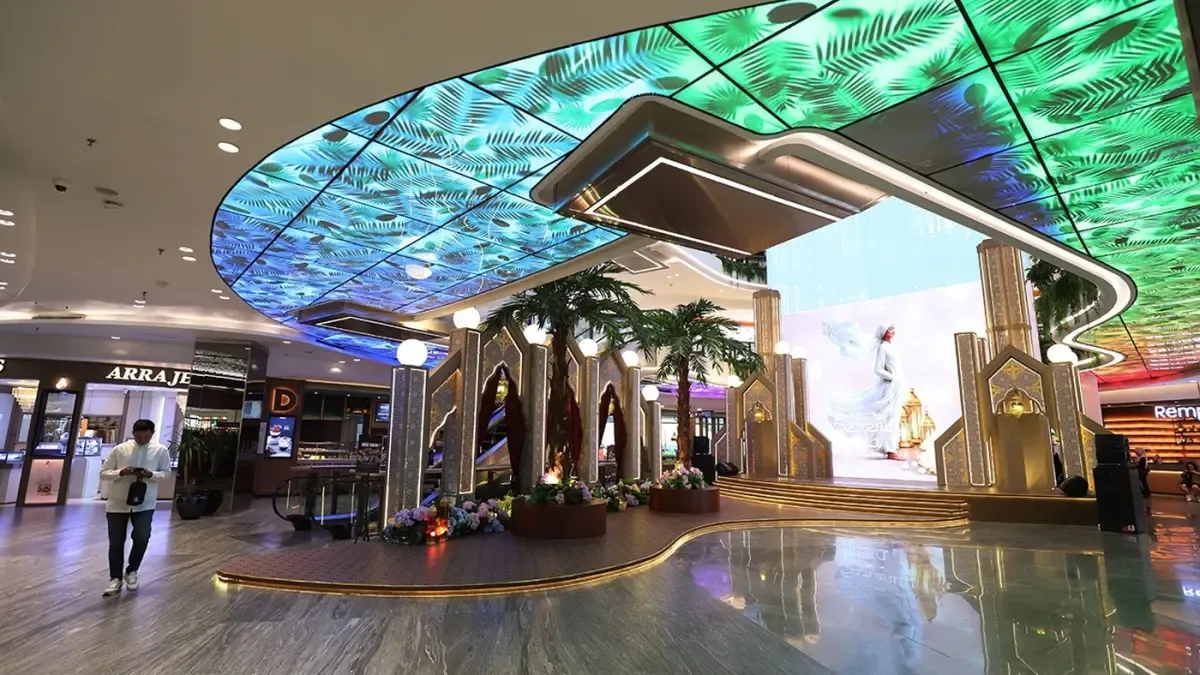 Dekorasi Ramadan Memukau di Lippo Mall Nusantara