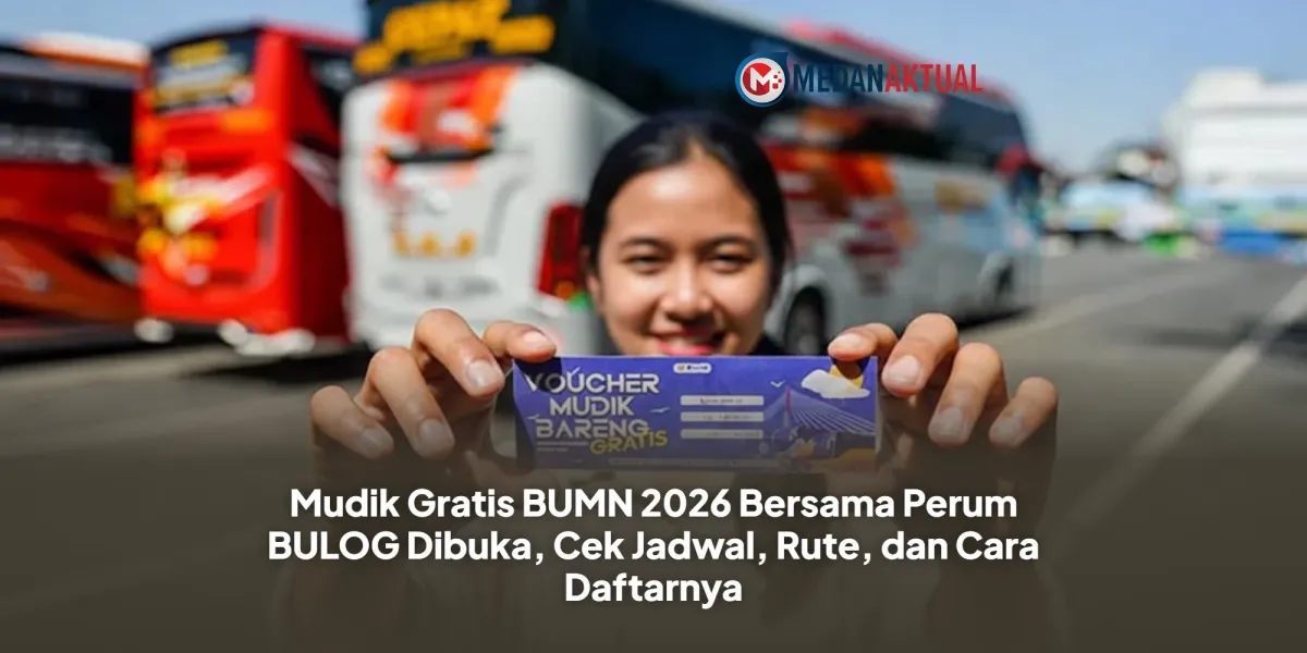 Pendaftaran Mudik Gratis BUMN 2026 Bersama BULOG Dibuka Mulai 26 Februari