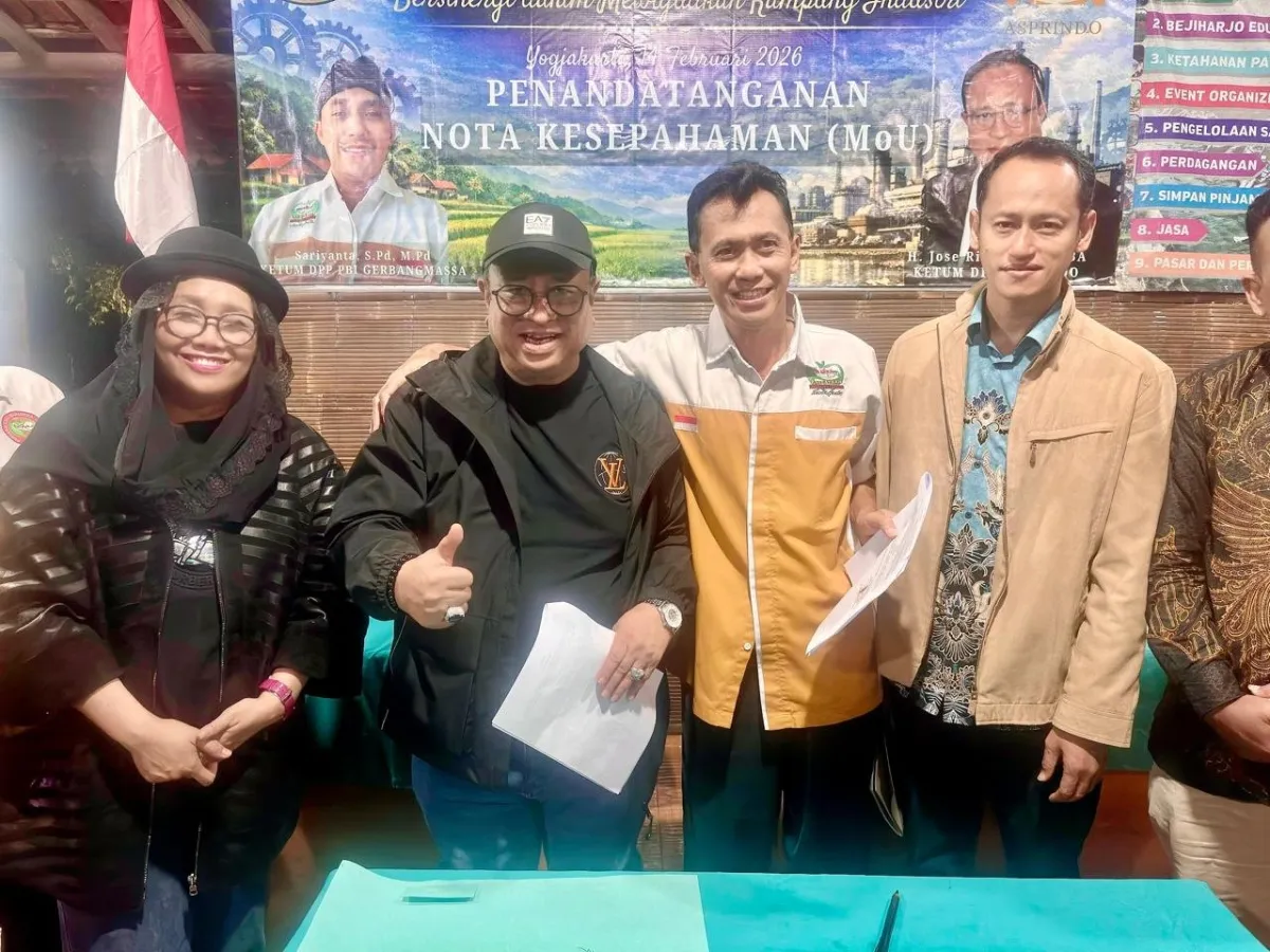 ASPRINDO dan PBI Gerbang Massa Perkuat Ekonomi Desa Melalui Kerja Sama