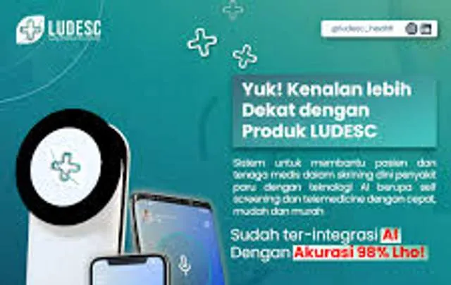 LUDESC Luncurkan Stetoskop Digital untuk Pemeriksaan Paru melalui Telemedicine