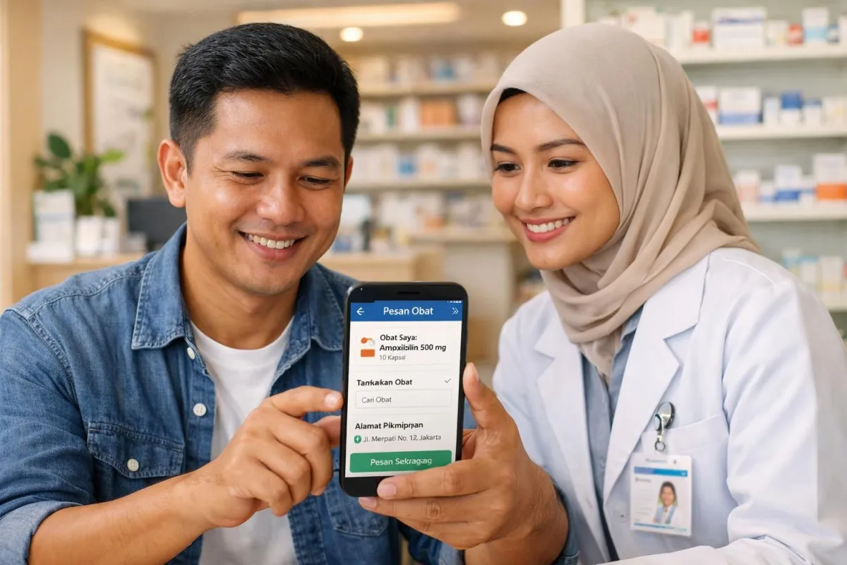 Inovasi Digital Permudah Pasien Indonesia Pesan Obat Secara Praktis