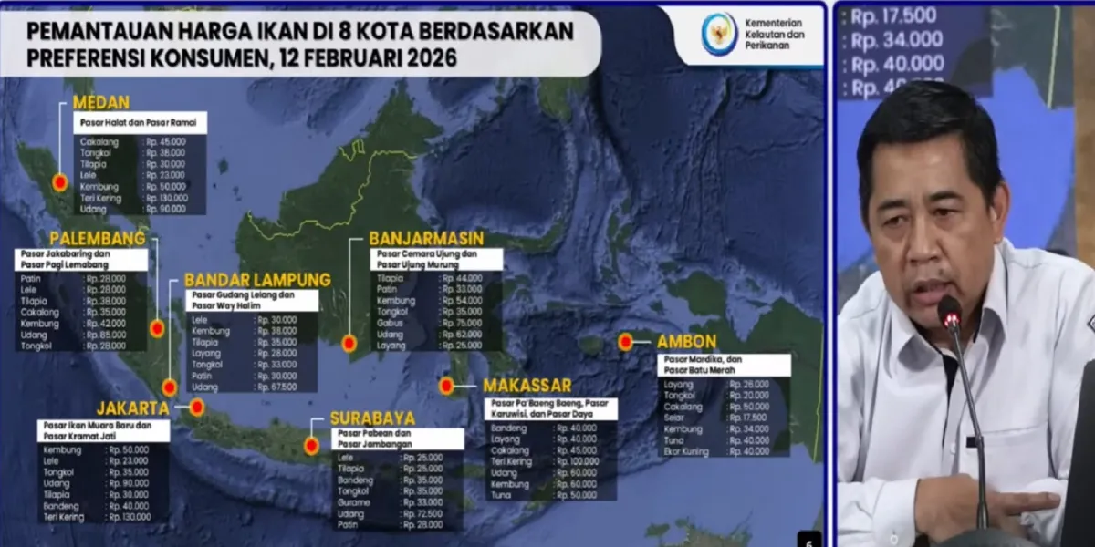 Stok Ikan Aman, Harga Stabil Selama Ramadan 1447 H