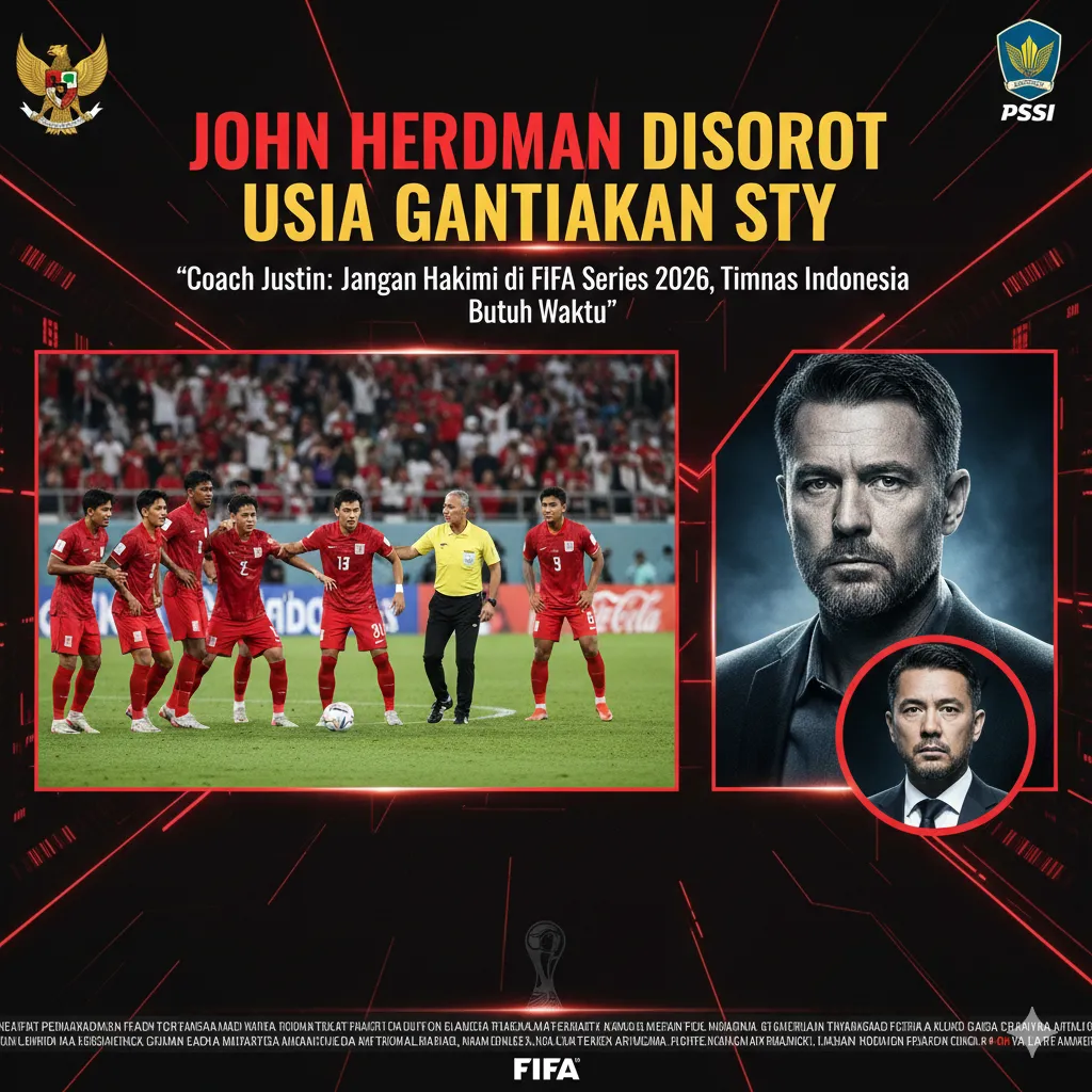 Coach Justin Minta Kesabaran untuk Timnas Indonesia di FIFA Series 2026
