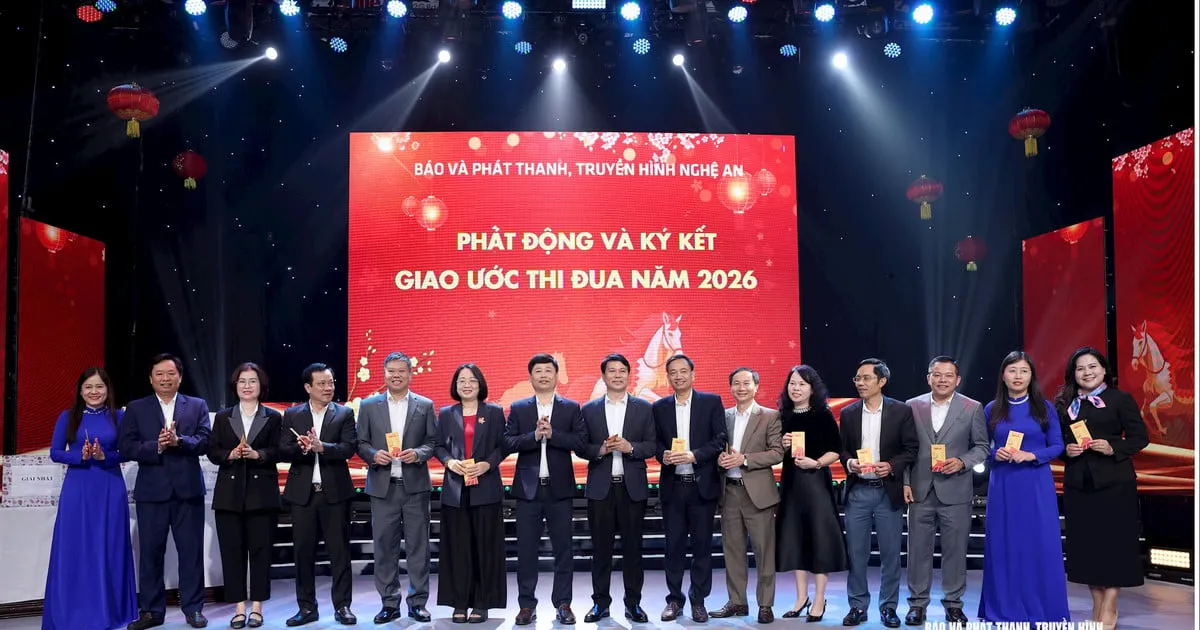 Pertemuan Media Nghe An Sambut Tahun Kuda 2026 dengan Semangat Inovasi