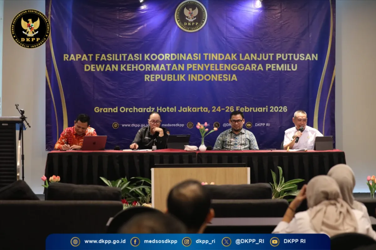 DKPP Gelar Rapat Koordinasi Tindak Lanjut Pelanggaran Kode Etik Pemilu