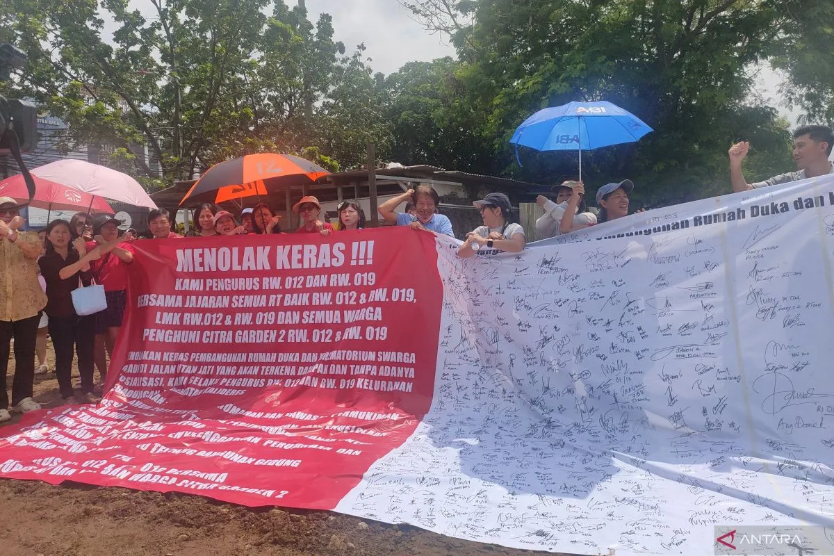 Warga Kalideres Tolak Pembangunan Krematorium di Lingkungan Mereka