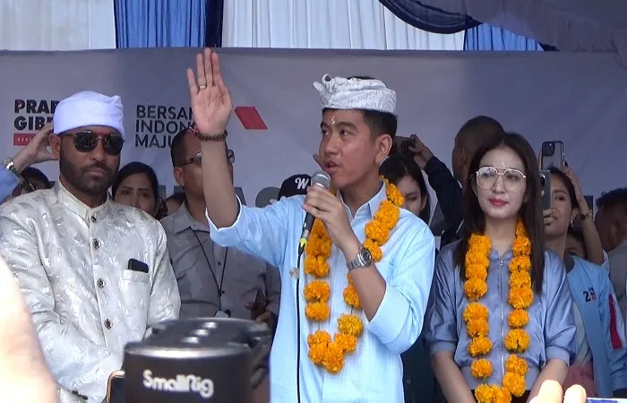 Gibran Rakabuming Raka Ajak Pendukung Fokus Raih Kemenangan di Buleleng