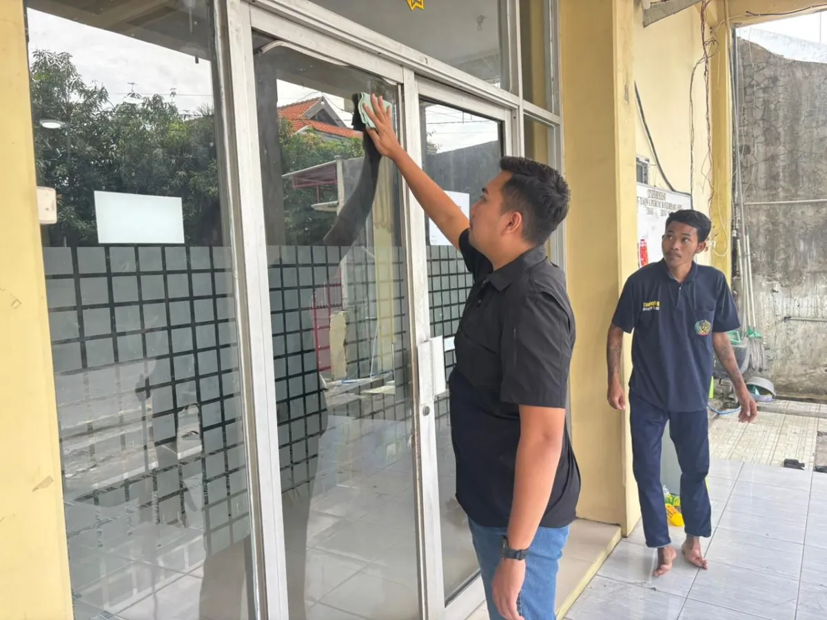 Rutan Gresik Gelar Aksi Bersih Sambut Ramadan