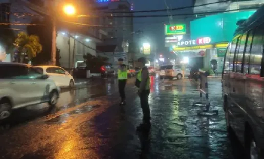 Polsek Ngampilan Amankan Kebaktian di GKI Ngupasan Selama Ramadan
