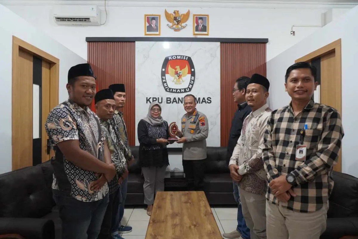 KPU Banyumas dan Polresta Tingkatkan Kerja Sama Jelang Pemilu
