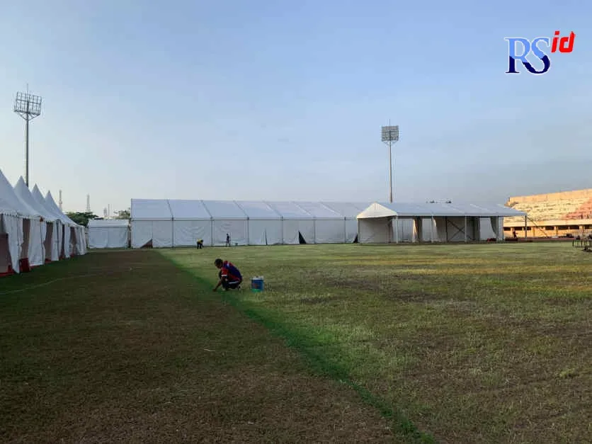 Pemulihan Rumput Stadion Utama Kendal Butuh Waktu 2-3 Minggu Usai Pekan Raya