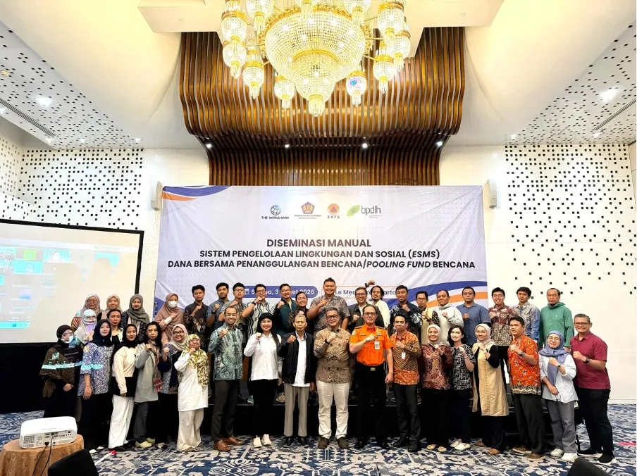 BNPB Luncurkan Dokumen Manual Pengelolaan Lingkungan dan Sosial untuk Penanggulangan Bencana