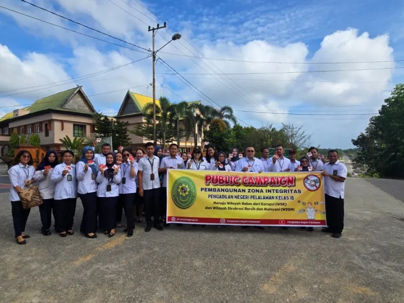 PN Pelalawan Galang Dukungan Masyarakat untuk Peradilan Bersih dan Profesional