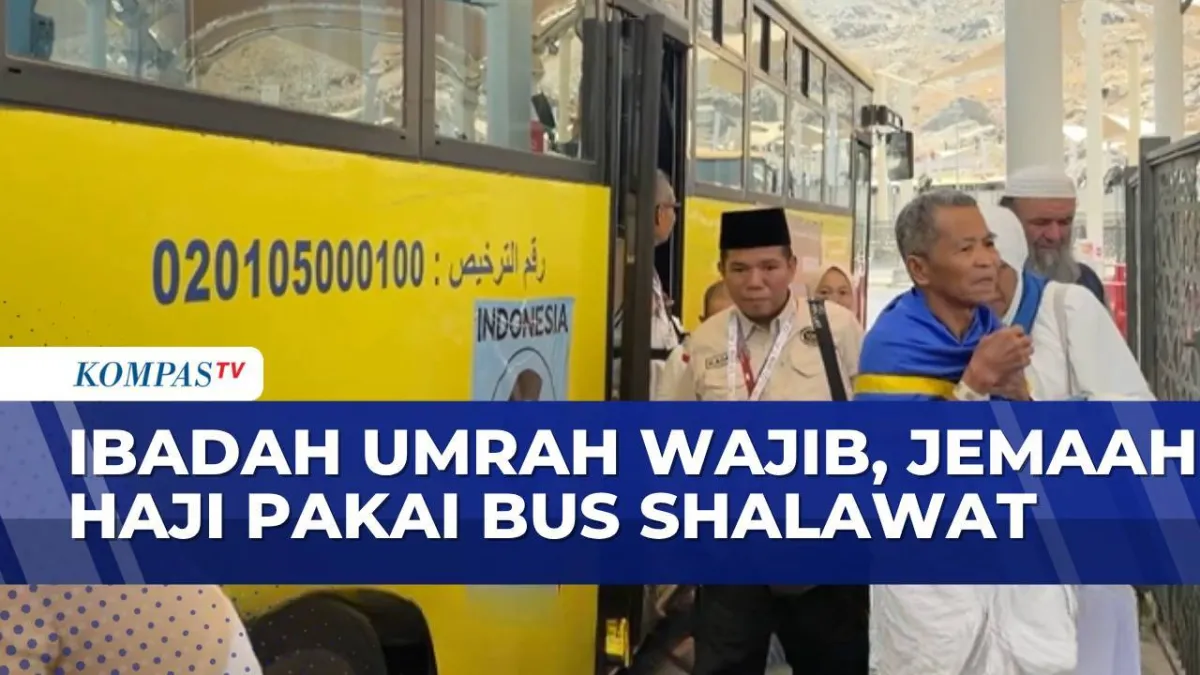 Bus Shalawat Mendukung Jemaah Haji Indonesia dalam Ibadah Umrah Wajib