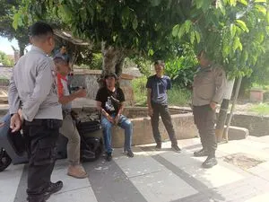 Sat Binmas Polres Prabumulih Dorong Komunitas Ojek Cegah Karhutlah dan Dukung Ketahanan Pangan