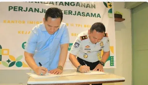 Imigrasi Belawan dan Kejari Jalin Kerja Sama di Bidang Tata Usaha Negara