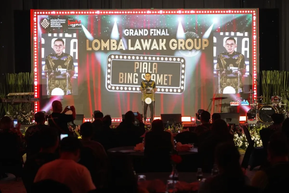 Menbud Fadli Dorong Kebangkitan Seni Komedi Lewat Lomba Lawak Piala Bing Slamet 2025