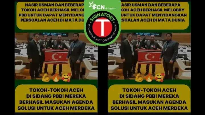 Video Aceh Merdeka di PBB Ternyata Hasil Imitasi