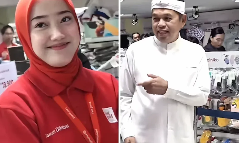 Dedi Mulyadi Kunjungi Kembar Difabel di Mal BIP Bandung