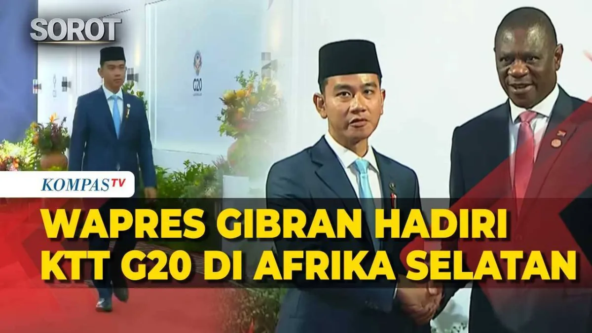 Wapres Gibran Wakili Presiden Prabowo di KTT G20 Afrika Selatan