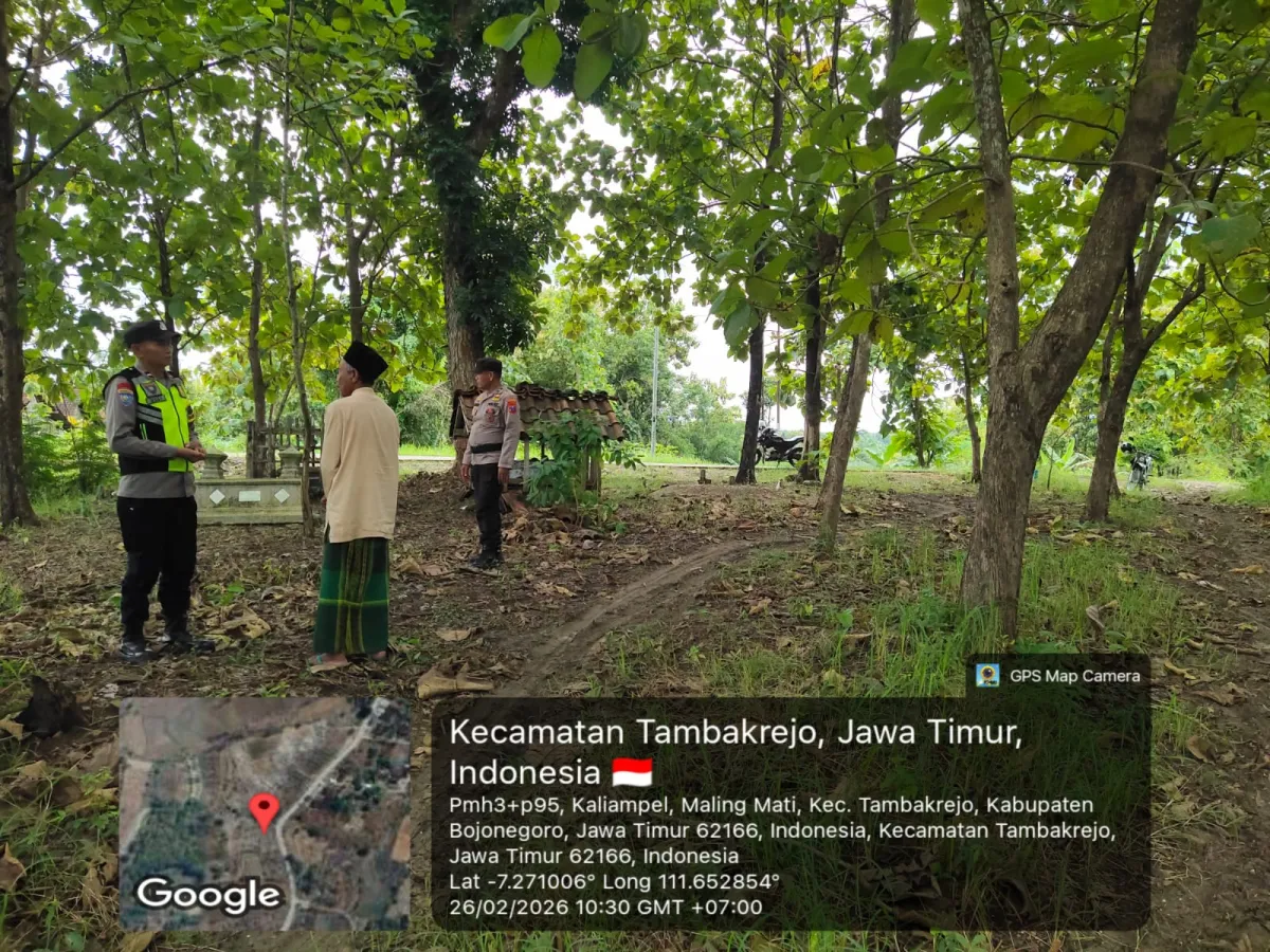 Polsek Tambakrejo Gelar Patroli Siang Cegah Kriminalitas
