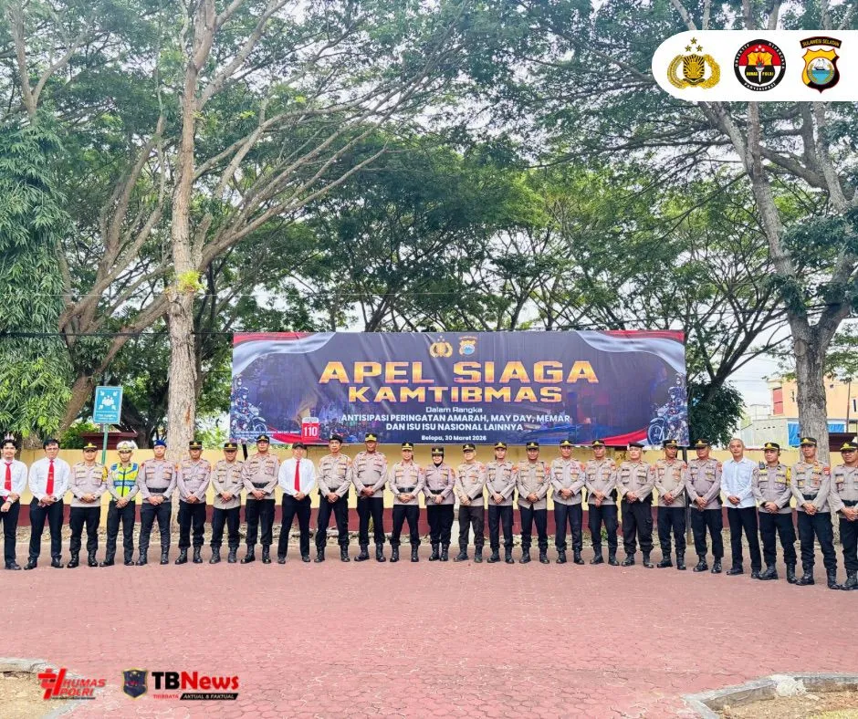 Polres Luwu Siapkan Kesiapsiagaan Jelang Peringatan April-Mei