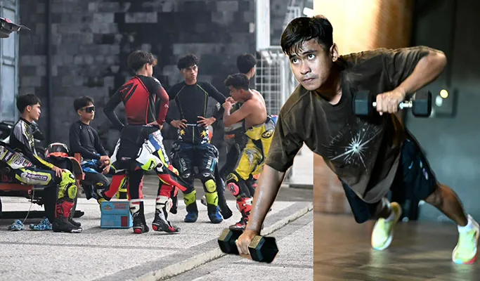 GHP Latihan Fisik Ramadhan untuk Turunkan Berat Badan dan Latih Siswa Balap