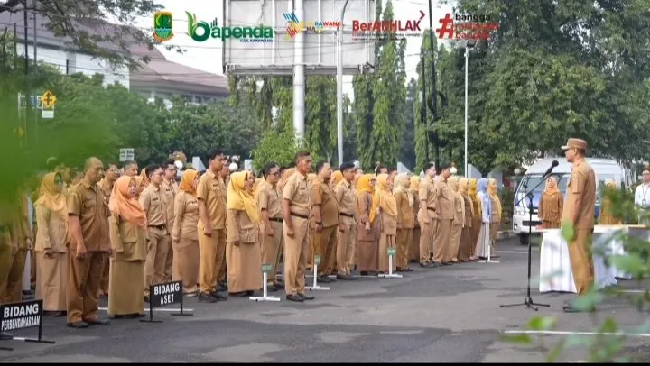 BAPENDA dan BPKAD Karawang Tegaskan Komitmen Integritas Melalui Penandatanganan Pakta Integritas