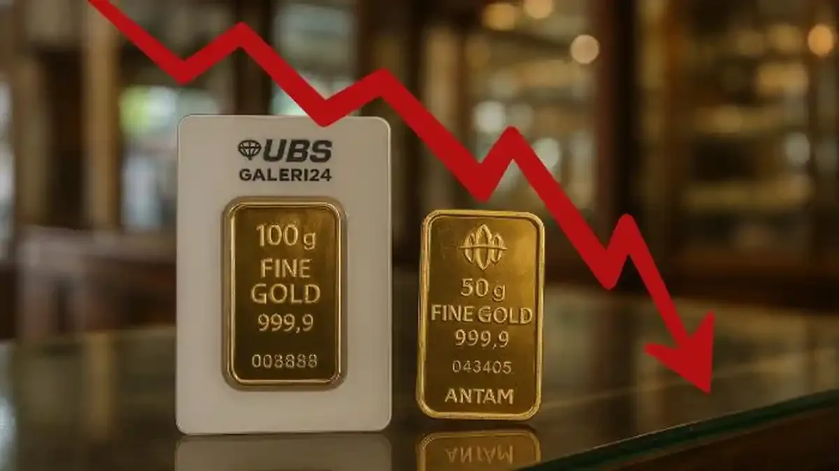 Harga Emas Tertekan oleh Dolar AS, Namun Didukung Ketegangan Geopolitik