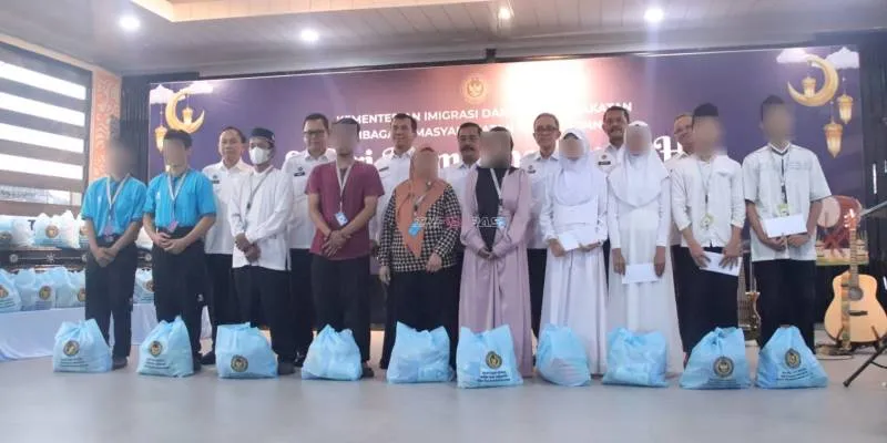 Buka Puasa Bersama Anak Yatim, Lapas Cipinang Perkuat Kepedulian Sosial di Ramadan