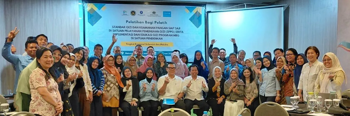 Pelatihan Standar Gizi dan Keamanan Pangan digelar BGN di Makassar
